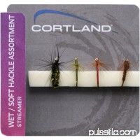 Cortland 4pk Flies, Wet Soft Hackle Assortment   555503308